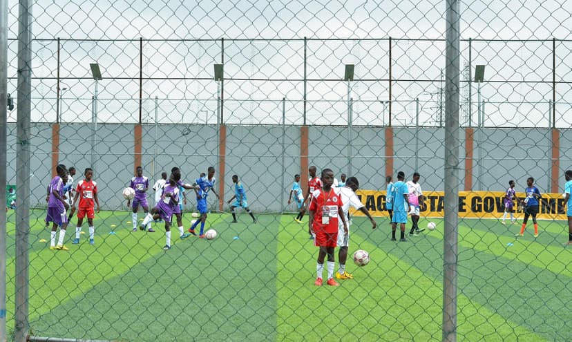 Modern sports facilities and equipment